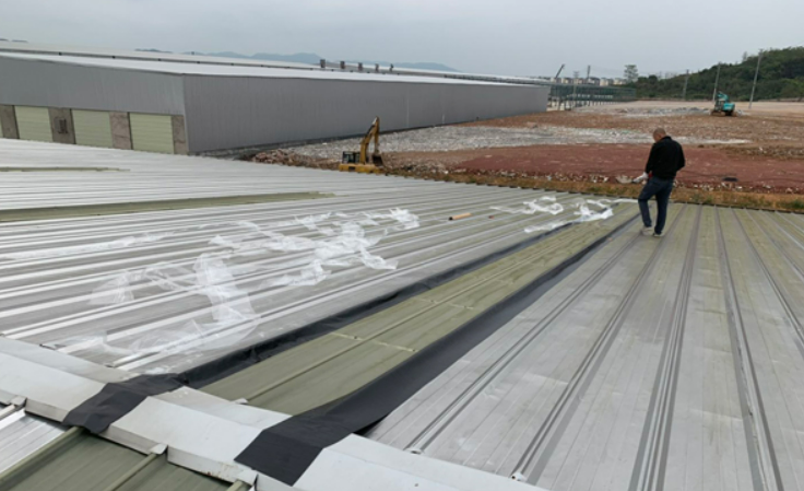 泉港厂房屋面防水维修案例